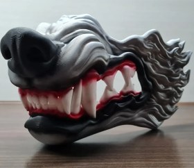 تصویر ماسک گرگینه 