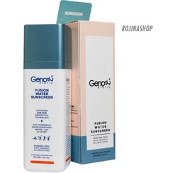 تصویر کرم ضد آفتاب ژنوبایوتیک SPF 50 فیوژن واتر مناسب انواع پوست ۳۰ میلی لیتر 