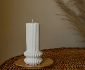 تصویر شمع دکوراتیو شیاردا Decorative candle