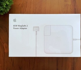 تصویر آداپتور لپ تاپ اپل Magsafe2 85W اورجینال-بدون پک 