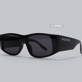 تصویر عینک بالنسیاگا اسپرت شیشه مستطیلی دسته پهن 