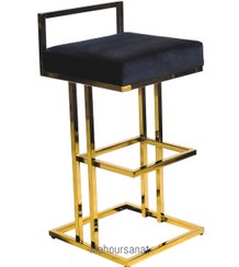 تصویر صندلی اپن هارلم - ۷۰ سانتی متر / نقره‌ای / مسکو harlem stool bar