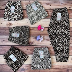 تصویر شلوارک پلنگی زنانه 