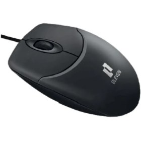 تصویر ماوس سیمی اقتصادی سایلنت الون مدل M602 ELEVEN Wired Economic Silent Mouse Model M602