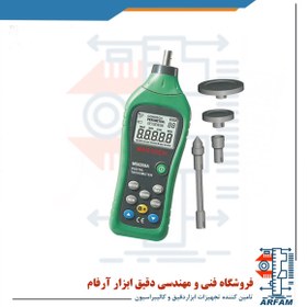 تصویر دورسنج مکانیکی تماسی مستک مدل MASTECH MS6208A MASTECH MS6208A Contact Digital Tachometer