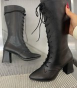 تصویر بوت بلند زنانه مدل هزاربند 