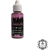 تصویر رنگ میکروبی صورتی 