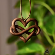 تصویر گردنبند چوبی 