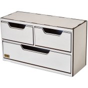 تصویر استند لوازم اداری رومیزی رانزو گالری کد 015 - سفید 