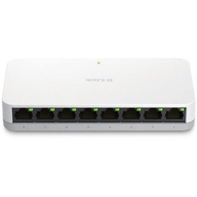 تصویر سوئیچ 8 پورت گیگابیتی DLINK مدل DGS-1008A 