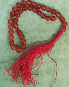 تصویر تسبیح عقیق کوتاه 