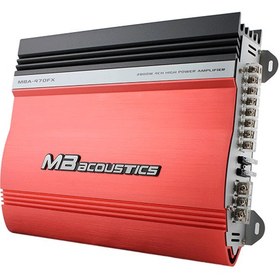 تصویر آمپلی فایر ام بی آکوستیک مدل MBA-470FX ا MB Acoustics MBA-470FX Car Amplifier MB Acoustics MBA-470FX Car Amplifier