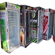 تصویر یخچال نوشابه ویترینی عرض ۶۰ و ۷۰ آکبند کیفیت صادراتی 