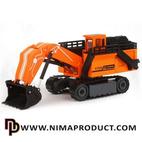 تصویر ماکت فلزی بیل مکانیکی مدل KDW Front Shovel Excavator 