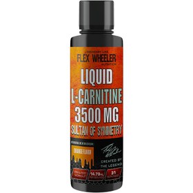 تصویر ال کارنتین مایع 31 سروینگ فلکس ویلر FLEX WEELER L CARNITINE LIQUID ٣۵٠٠mg ٣١serving