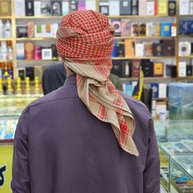 تصویر شماغ الناقه پشم شتر سایز ۵۵ اینچ 