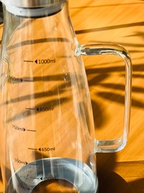 تصویر روغن ریز پیرکس درب فلزی ۱ لیتری 