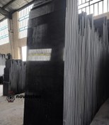 تصویر سنگ کابینت گرانیت مشکی نطنز سایز ۸۰×۲۵۰ ضخامت ۲ سانتیمتر 