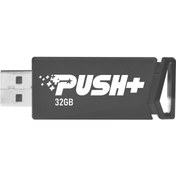 تصویر فلش مموری پتریوت مدل Patriot Push Plus ظرفیت 32 گیگابایت Patriot Push Plus Flash memory 32 GB