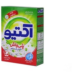 تصویر پودر لباسشویی دستی پلی واش اکتیو 500 گرم 