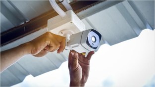 تصویر نصب دوربین مداربسته 