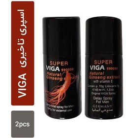 تصویر قیمت و خرید اسپری ویگا دوز 990 هزار بسته 2 عددی اصل و اورجینال The price and purchase of Viga spray, dose 990 thousand, 2 packs, original and original