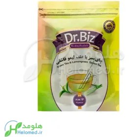 تصویر دمنوش چای سبز با علف لیمو قاشقی 16عددی دکتر بیز Biz