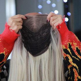 تصویر کلاهگیس مدل مروارید 