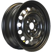 تصویر رینگ چرخ 14 ساینا 323 سایپا چهار عددی مشکی 