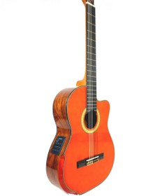 تصویر گیتار کلاسیک واش برن مدل بوبینگا کات وی اندازه 4/4 