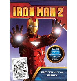 تصویر پد فعالیت مرد آهنی ۲ برند iron man 2 Iron Man 2 Activity Pad