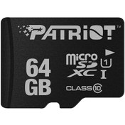 تصویر کارت حافظه 64GB پاتریوت LX Series micro SD Flash Memory card Patriot LX Series micro SD Flash Memory card 64GB