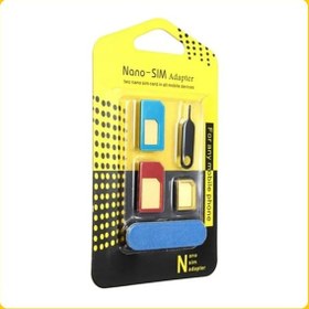 تصویر خشاب سیم کارت نانو ا Nano Sim Card Adaptor Nano Sim Card Adaptor