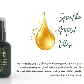 تصویر روغن ماکادمیا دیلمون مخصوص پوست مو ناخن DILMON MACADEMIA OIL