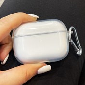 تصویر کاورضد ضربه ایرپاد اگشل Eggshell مدل شفاف مناسب برای Air Pods Pro 