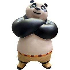 تصویر فیگور پاندا کونگ فو کار سایز ۳۰ سانتی‌متر 