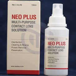 تصویر محلول شستشوی لنز نئو پلاس نئو ویژن 130 میل ا NEO VISION Neo Plus contact lens solution130 ml NEO VISION Neo Plus contact lens solution130 ml