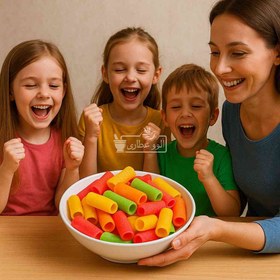 تصویر پفک هندی لوله ای 