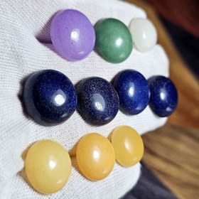 تصویر پک 10 عددی سنگ جید معدنی کد G81192 