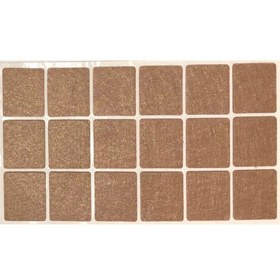 تصویر نمد زیر مبلی مربعی 25*25 