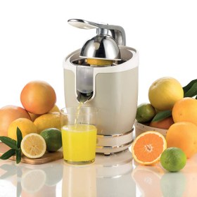 تصویر آب مرکبات گیر بژ آریته سری وینتیج 0413/03 Ariete Vintage Beige Electric Citrus Juicer 0413/03