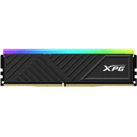 تصویر رم 8 گیگ DDR4 3600 ای دیتا ایکس پی جی مدل RGB BLACK 