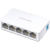 تصویر سوییچ 5 پورت مرکوسیس مدل MS105 Mercusys MS105 5-Port Switch