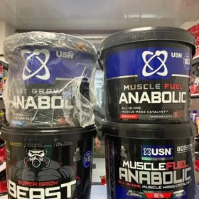 تصویر گینر آنابولیک ماسل فیول یو اس ان تک طعم ۴ کیلویی 
