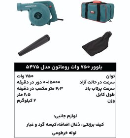 تصویر بلوور صنعتی 5475 Industrial blower 5475