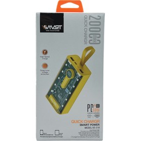 تصویر پاوربانک وی اسمارت VSMARTمدل Vs-510 ظرفیت 20 هزار اورجینال 