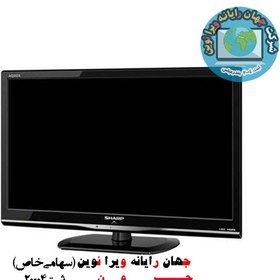 تصویر تلویزیون شارپ مدل LC-24LE155M سایز 24 اینچ Sharp LC-24LE155M LED 24 Inch TV