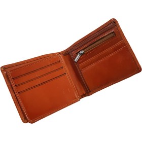 تصویر کیف پول جیبی چرم طبیعی کد 511 Natural leather pocket wallet code 511