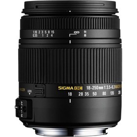 تصویر لنز سیگما SIGMA 18-250MM F3.5-6.3 DC OS HSM for Nikon 