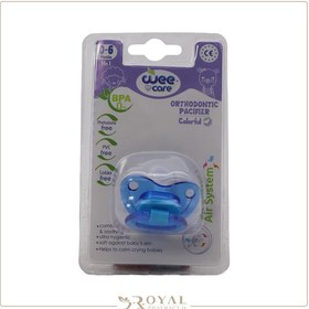 تصویر پستانک ارتودنسی P107 وی کر WeeCare Orthodontic Pacifier P107